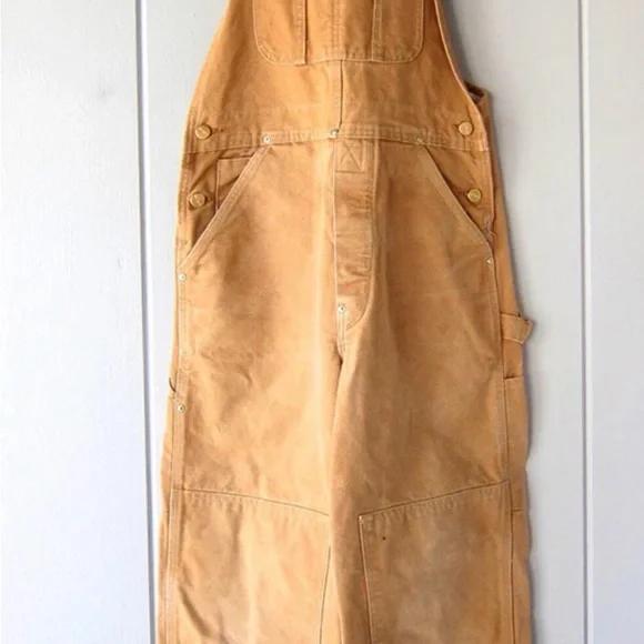 Brown Women's Overalls - Picture 3 of 3